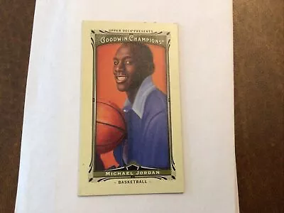 2013 UD Goodwin Champions Mini #4 Michael Jordan • $10