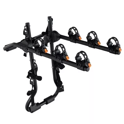 3-Bike Rack Trunk Mounted Bicycle Carrier Car Minivan SUV Hatchback Sedan Black • $59.99