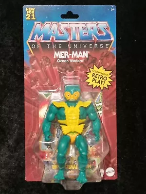 Mattel Merman - Masters Of The Universe Origins Action Figure - MTGRX01 • $18.75