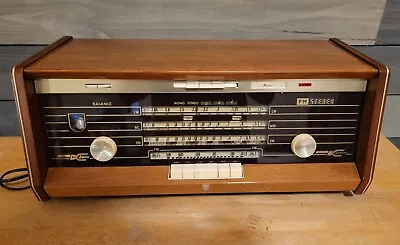 1965 Norelco Bi-Ampli Gramm FM Stereo Tube Multi Band 75W Radio B5X43A/54 CLEAN! • $499.95