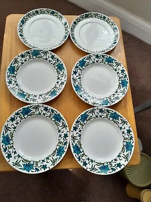 Midwinter  Spanish  Garden 4 Side Plates 1 Soup Bowl 2 Saucers. Vintage Retro • £7.99