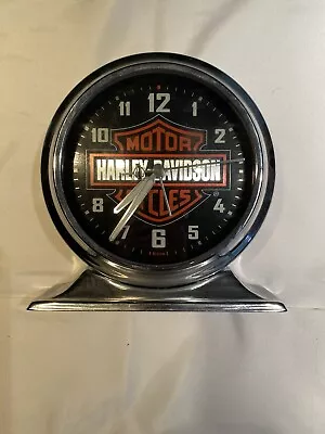 Harley-Davidson Motor Cycles Working Alarm Clock GOOD! • $29.99