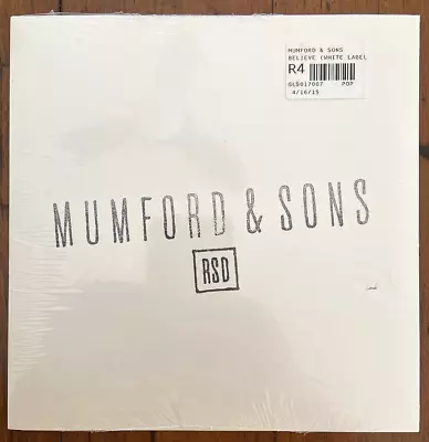 Rare MUMFORD & SONS Believe The Wolf RSD Limited Edition 7” Vinyl Record NEW • $31.47