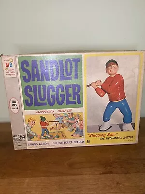 Vintage 1968 MB Milton Bradley Sandlot Slugger Baseball Game #4840 • $35