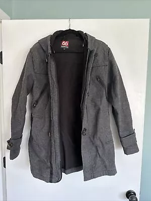 North 66 Men’s Gray Medium Reykjavik Duffel Coat • $150