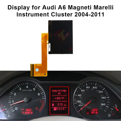 Display For Audi A6 S6 Q7 Magneti Marelli Instrument • $50
