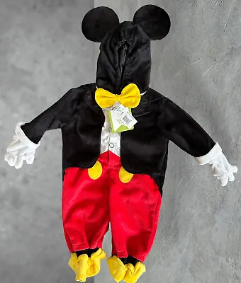 Disney Baby Mickey Mouse Plush Deluxe Costume Tuxedo *3-6 Months*  Babies R Us • $29.99