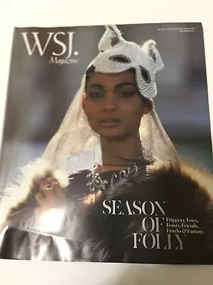 Wsj Magazine December. 2011 Issue • $9.97