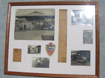 117th Naval Construction Seabees Battalion WW2 Memorabilia Photos Clips- Framed • £154.20