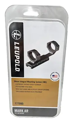 Leupold Mark AR 1 Pc IMS Mount 177095 34mm Integral Mounting System NEW • $87.99