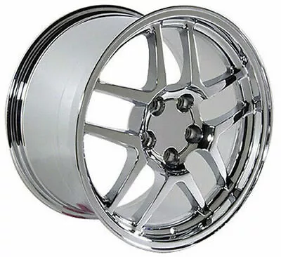 $59.99 • Buy 4 Corvette C5 & Z06 Chrome Center Caps Set Of Wheel Rims Hub Center Caps