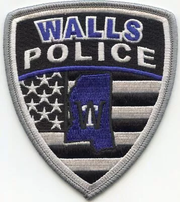 Walls Mississippi Police Patch • $9.99