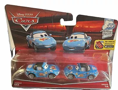 Disney PIXAR Cars DINOCO MIA & TIA Diecast DINOCO DAYDREAM 6/9 7/9 Two-Pack Blue • $25