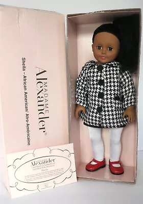 2010 Madame Alexander 18  Sheila African American Doll New W/ Coa & Box #60065 • $15