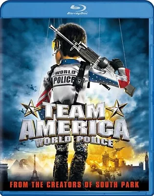 TEAM AMERICA WORLD POLICE New Sealed Blu-ray • $12.69