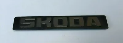 Skoda Emblem Logo Badge Rear Plastic Oem Original Genuine Factory Oem • $20