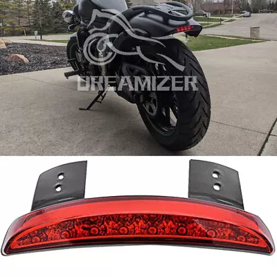 Motorcycle Rear Fender Edge Brake Tail Lights For Kawasaki Vulcan S 650 750 900 • $16.39