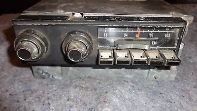 1970 1971 1972 73 Chrysler Imperial Am/fm Radio 3501504 Console Cassette Player • $120