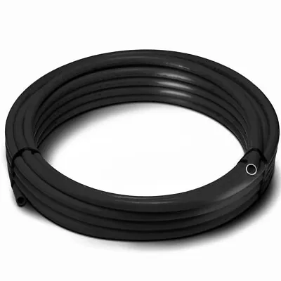 GENERAL USE BLACK  MDPE  WATER PIPE 32MM 50m Roll Coil • £94.99