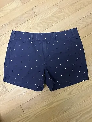 G1 Paper Twill Women Shorts Navy Stars New Sz 8 • $25