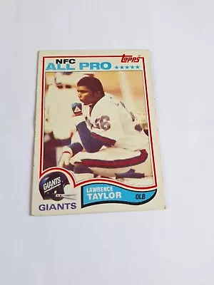 1982 Topps - #434 Lawrence Taylor (RC) • $19.99