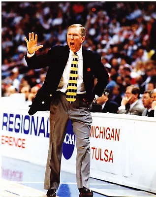 Steve Fisher Head Coach 8x10 Michigan Wolverines Color Photo • $4.99