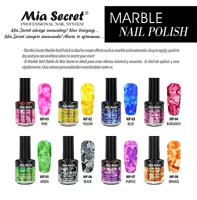 Mia Secret - Nail Tint - Marble Nail Polish - Pick Your Color • $6