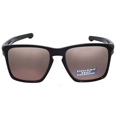 Oakley Sliver XL Asian Fit Polished Black Prizm Daily Sunglasses OO9346-93460-57 • $109