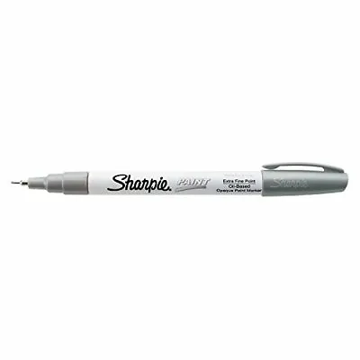 Sharpie Oil-Based Paint Marker XF Point Metallic Silver 1 Count - 35533 • $7.10