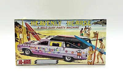 Vintage Heavenly Hearse By Jo-Han USA 1/25 Model Car GC-600 Retro Surfing Purple • $300