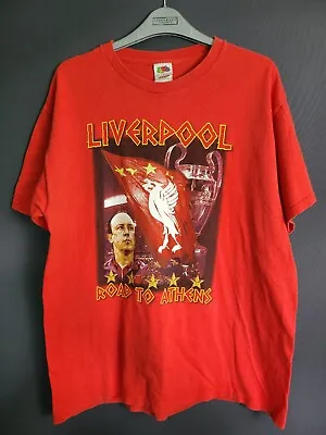 £15 • Buy Liverpool V Ac Milan Road To Athens 2007 UEFA Champions League Final Adult Large