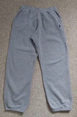 POLO RALPH LAUREN Boys Grey Tracksuit Trousers/Joggers - 10-12 Years (Medium) • £0.99