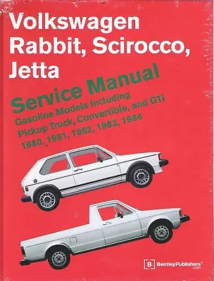 1980-1984 Volkswagen Rabbit Scirocco Jetta Bentley Factory Service Manual VRG4 • $99