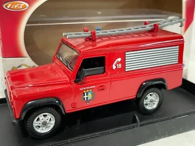 SOLIDO Land Rover VILLE DE PHALSBOURG Ref:482 1:43 Modelcar Firefighters Diecast • £15.59