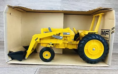 ERTL Massey Ferguson Industrial Tractor With Endloader 1/16 Scale Tractor In Box • $209.99