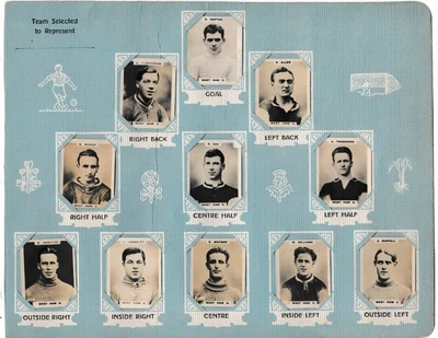 £46 • Buy Phillips (Godfrey) - 'Pinnace Miniatures - Team Sheet' (1922) - West Ham Unit...