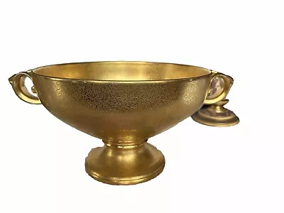 Vintage Art Deco Rosenthal Footed Golden Bowl 1927 • $99