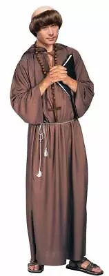 Brown Monk Robe Costume Adult Standard • $22.98