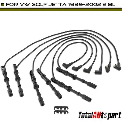 6x Spark Plug Wire Sets For Volkswagen Golf Jetta 1999-2002 V6 2.8L 021905430DB • $42.99