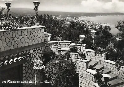 Postcard ITALY 1956 RIMINI RICCIONE SEEN BY EDEN ROCK ITALY Postcard • £5.64