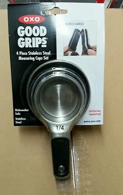 Oxo Good Grips Magnetic Measuring Cup Set Stainless Steel  • $18.99