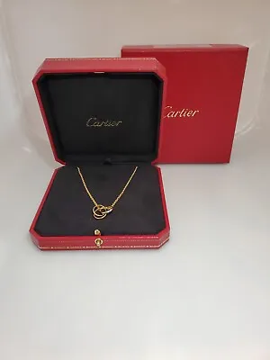  Cartier Trinity 18k Yellow Gold Small Baby  Necklace • $2334.53