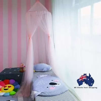 Dome Lace Mosquito Net Princess Bed Canopy Girls Bedroom Curtain Fly Screens • $21.51