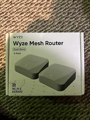 Wyze AX3000 Dual-Band Wi-Fi 6 Mesh Router - White • $38