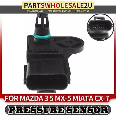 Manifold Absolute Pressure MAP Sensor For Ford Escape Lincoln MKZ Mazda Mercury • $12.49