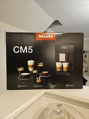 NEW! Miele CM 5300 Countertop Coffee Machine - Obsidian Black Still In Box! • $599