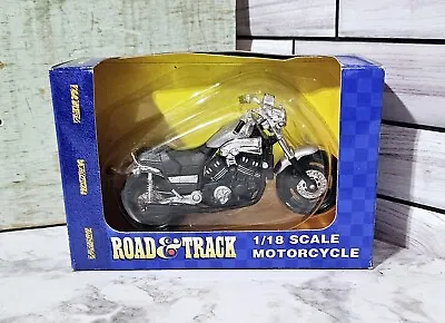 Maisto Road & Track Motorcycle 1/18 Scale Die Cast Replica Black • $8.95