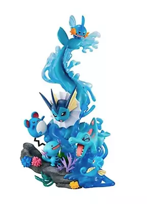 G.E.M. EX Series Pokemon Water Type DIVE To BLUE Figure Vaporeon Marill Mudkip • $287