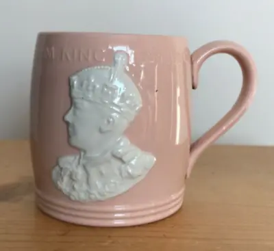 £7.99 • Buy Edward VIII Coronation Mug - Pink By Johnson Brothers