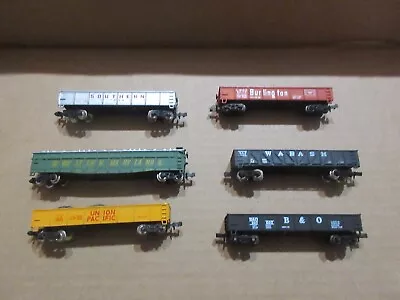 Vintage N Scale Lot Of 6 Gondolas3 Trix3 Bachmann • $15